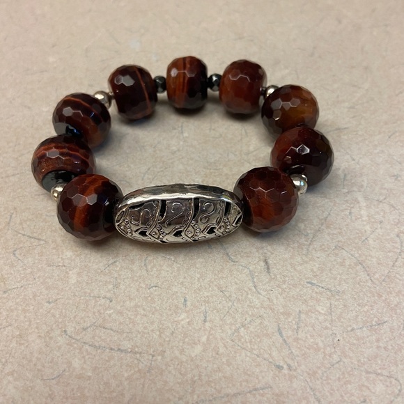 ✨SILPADA RETIRED TIGER EYE BRACELET ✨ - Picture 1 of 4